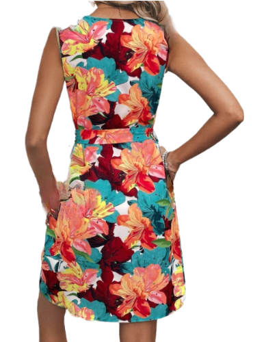 CHYLEANNA  Multicolor Flower Dress
