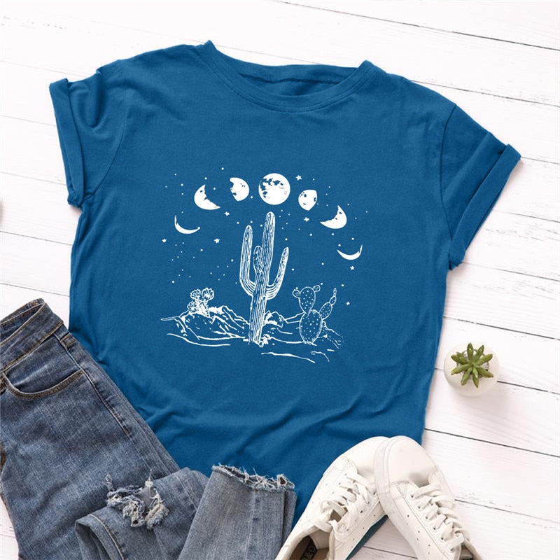 CHYLEANNA  Cactus MoonPrint TShirt