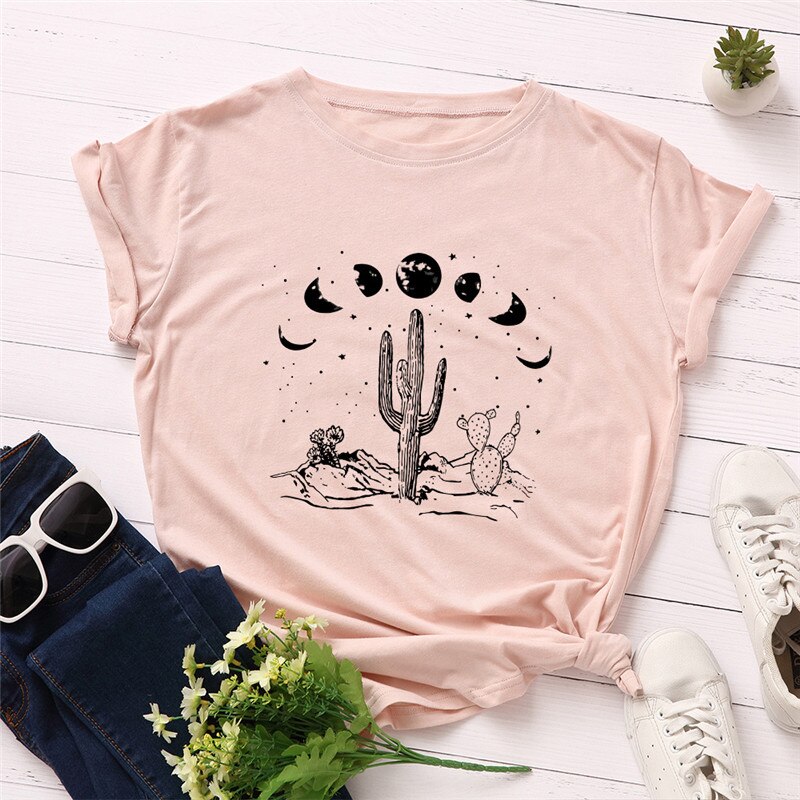 CHYLEANNA  Cactus MoonPrint TShirt
