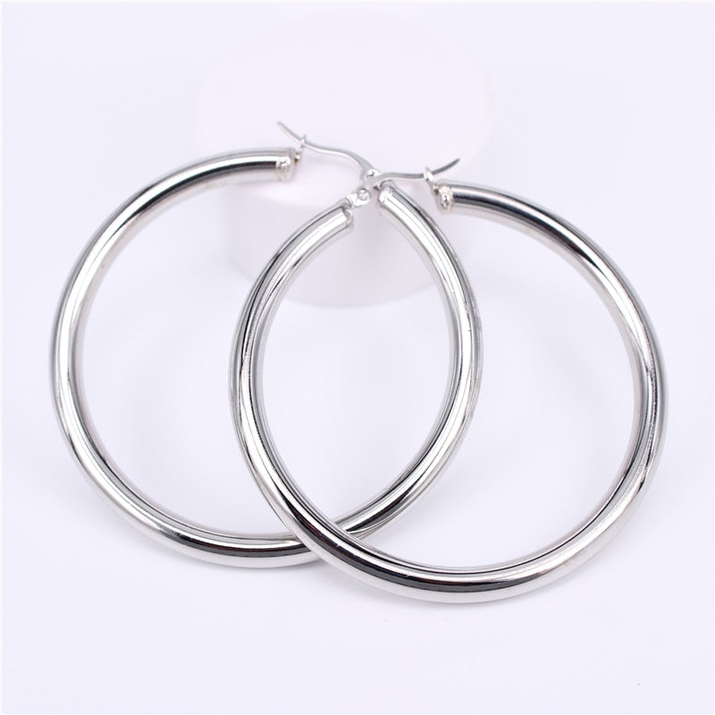 CHYLEANNA  Creole Hoop Earrings