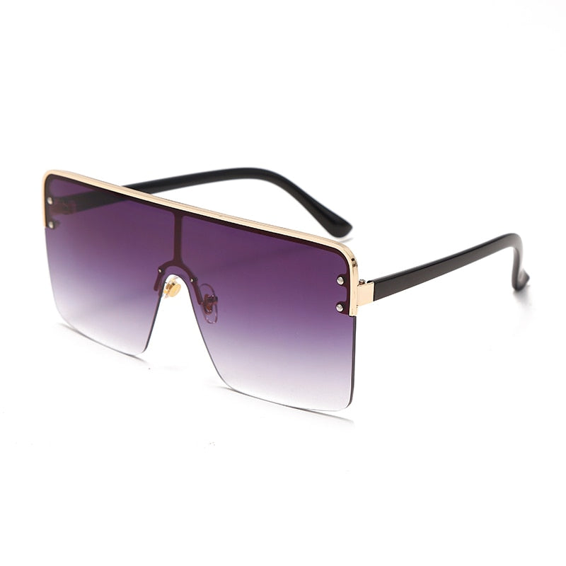 CHYLEANNA  Oversized Square Gradient Sunglasses