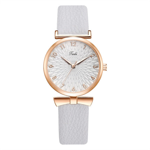 CHYLEANNA Luxe horloge met strikwijzerplaat