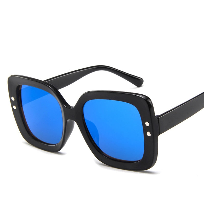 CHYLEANNA  Square Retro Oversized Sunglasses