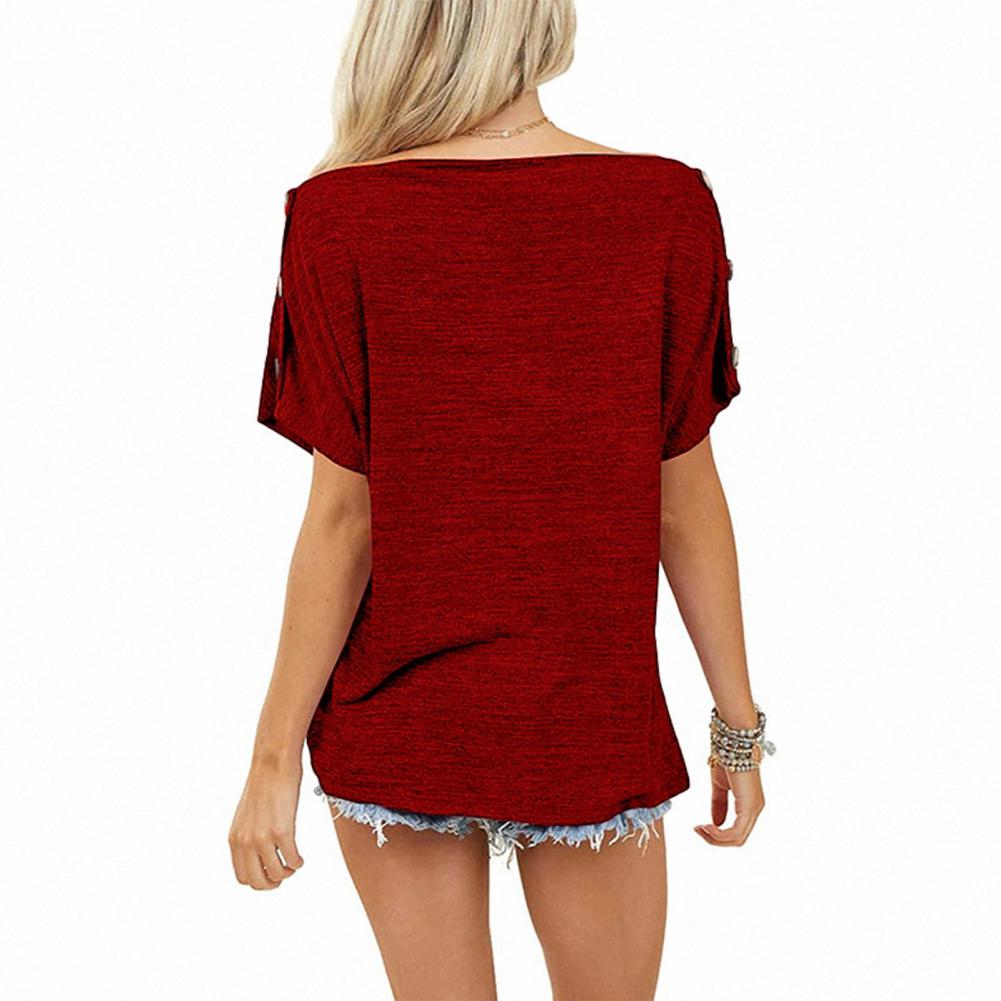 CHYLEANNA off-shoulder blend-off T-shirt