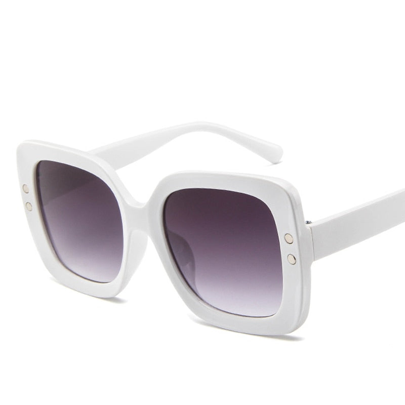 CHYLEANNA  Square Retro Oversized Sunglasses