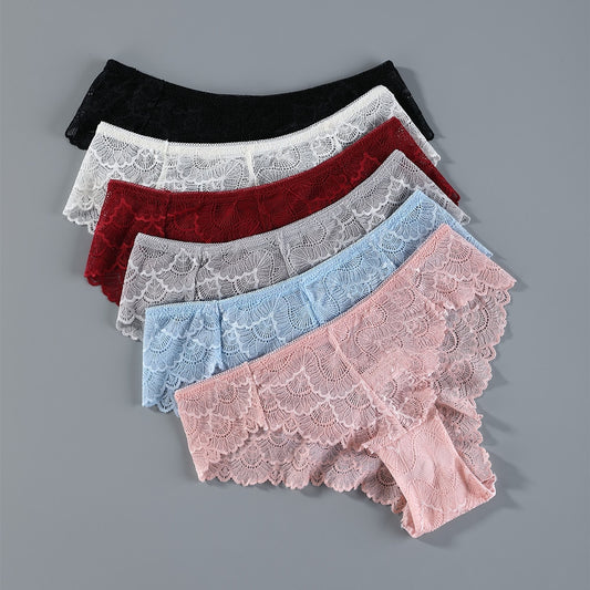 CHYLEANNA  3 Pcs/Set Lace Seamless Panties