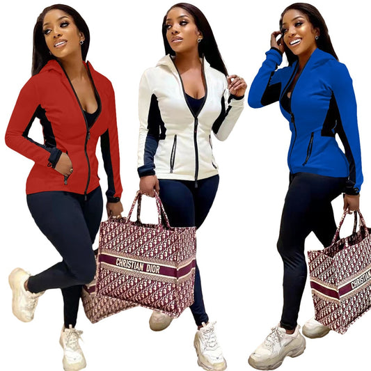 CHYLEANNA  2 Pc/Set Hoodies Matching Suit
