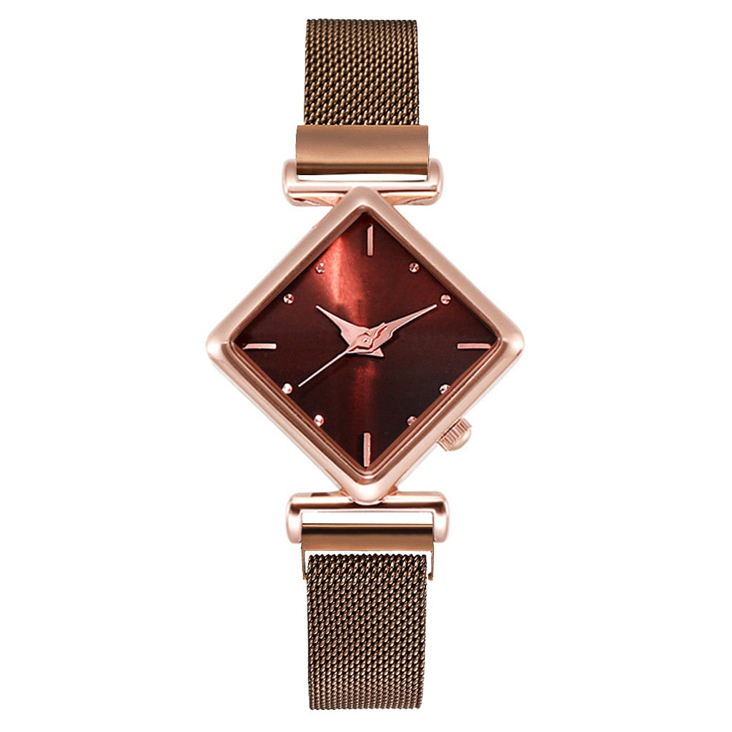 CHYLEANNA  Square Bracelet Set Watch