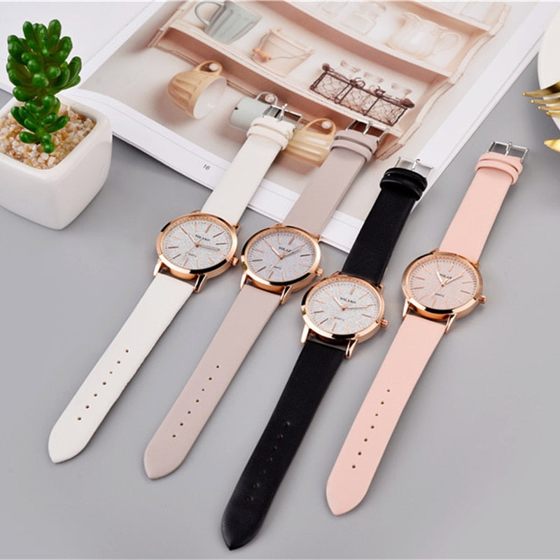 CHYLEANNA  Brief Glittering Simple Watch