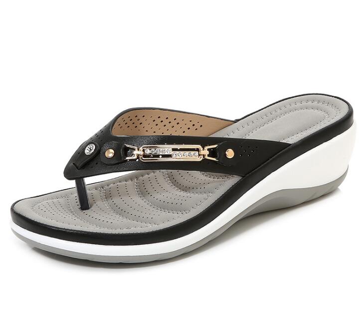 CHYLEANNA  Orthopedic Button Flip Flop