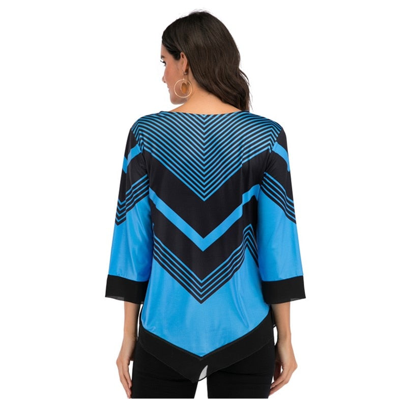 CHYLEANNA  Hem Irregularity Shirt