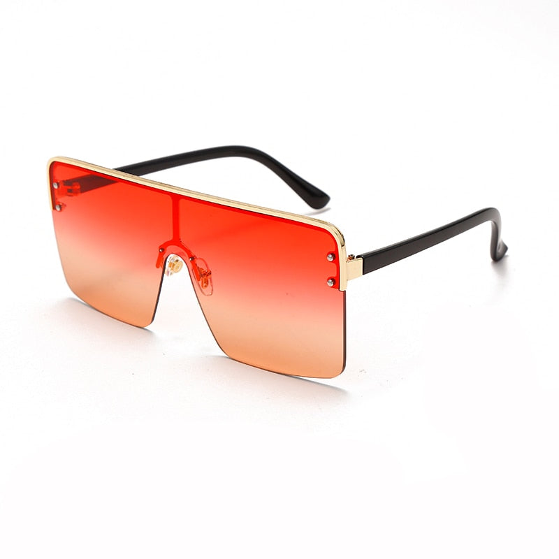 CHYLEANNA  Oversized Square Gradient Sunglasses