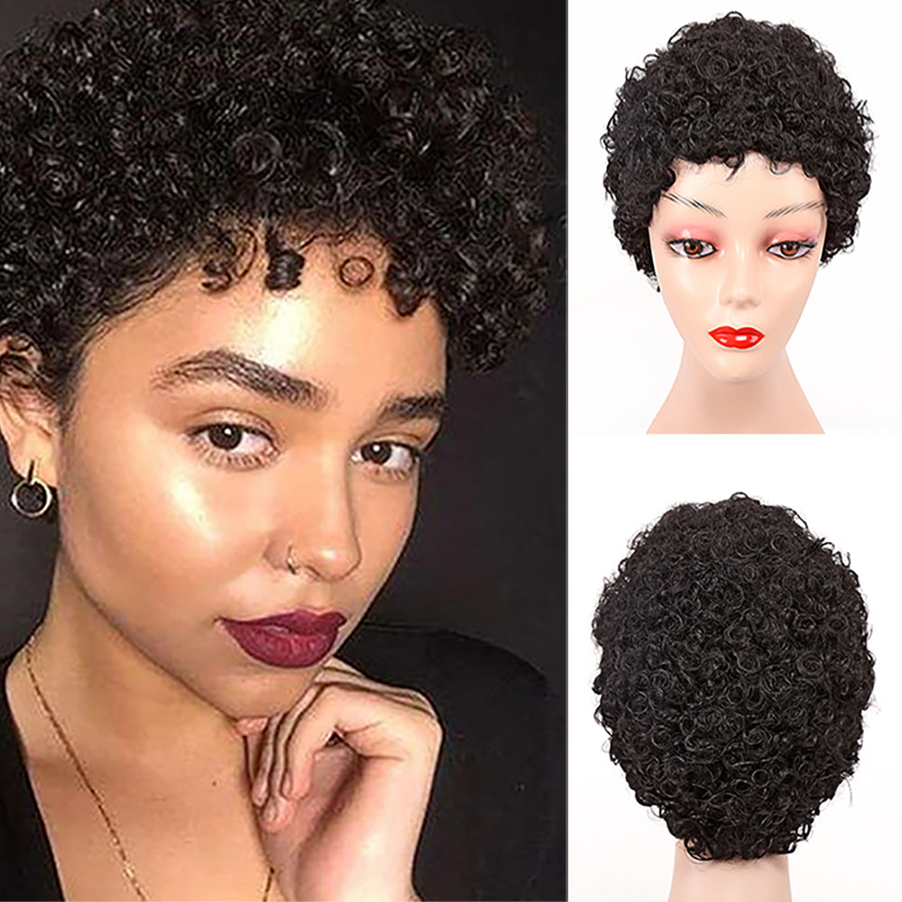 CHYLEANNA  Short Curly Natural Wig