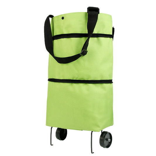 CHYLEANNA  Folding Shopping Trolley Cart Bag With Wheels