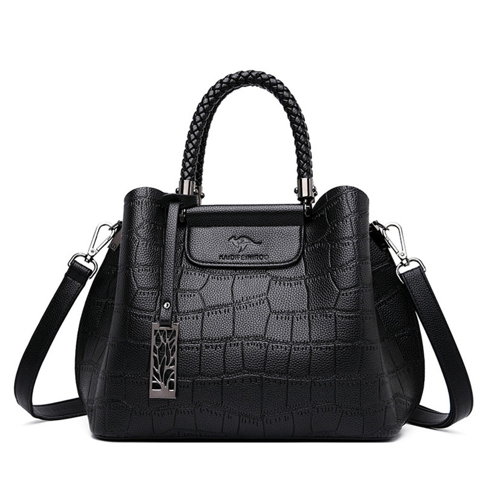 CHYLEANNA Luxe tas met stenen patroon