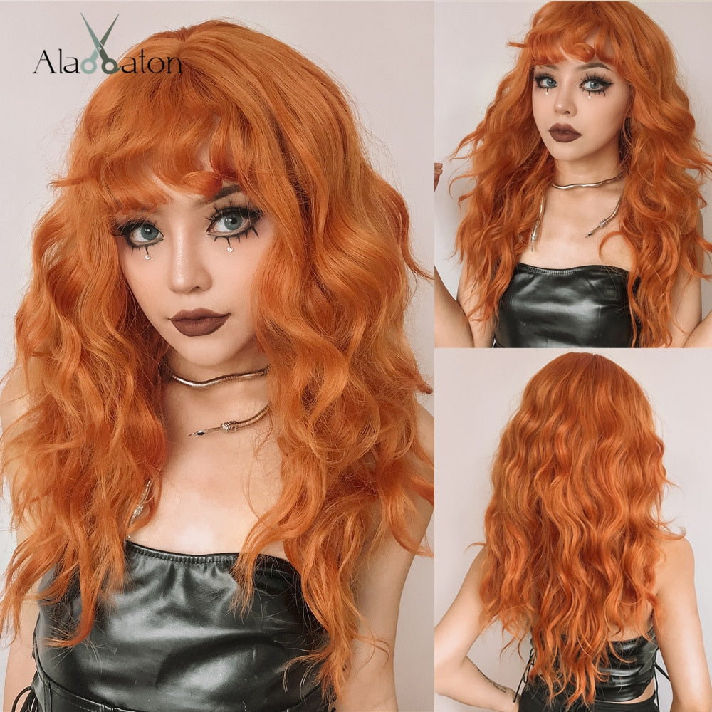 CHYLEANNA  Medium Length Water Wave Synthetic Wig