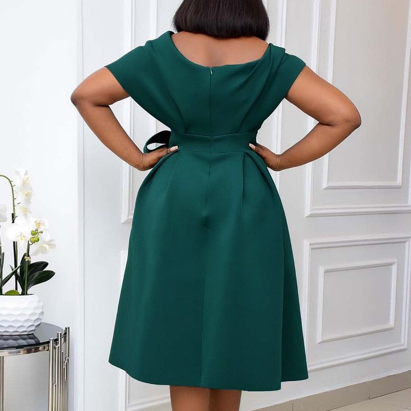 CHYLEANNA  Bow Elegant Dress