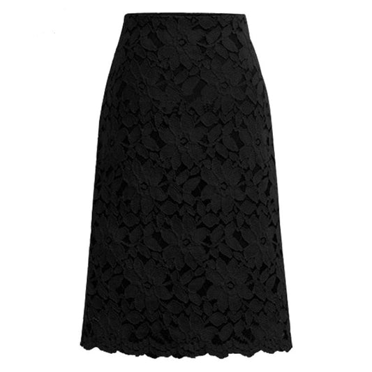 CHYLEANNA  Lace Velvet Skirt