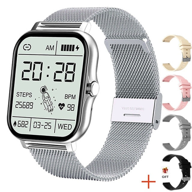 CHYLEANNA  Full Touch Heart Rate Fitness Smartwatch