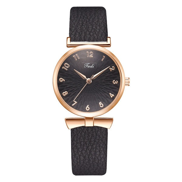 CHYLEANNA Luxe horloge met strikwijzerplaat