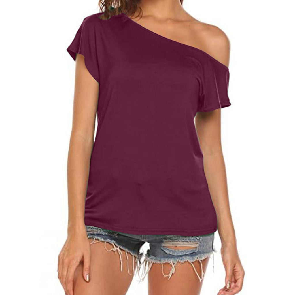 CHYLEANNA  Solid Loose Tops Shirt