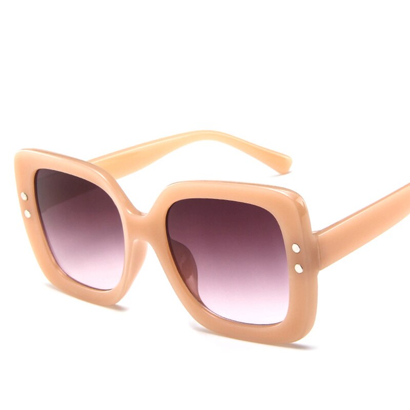 CHYLEANNA  Square Retro Oversized Sunglasses