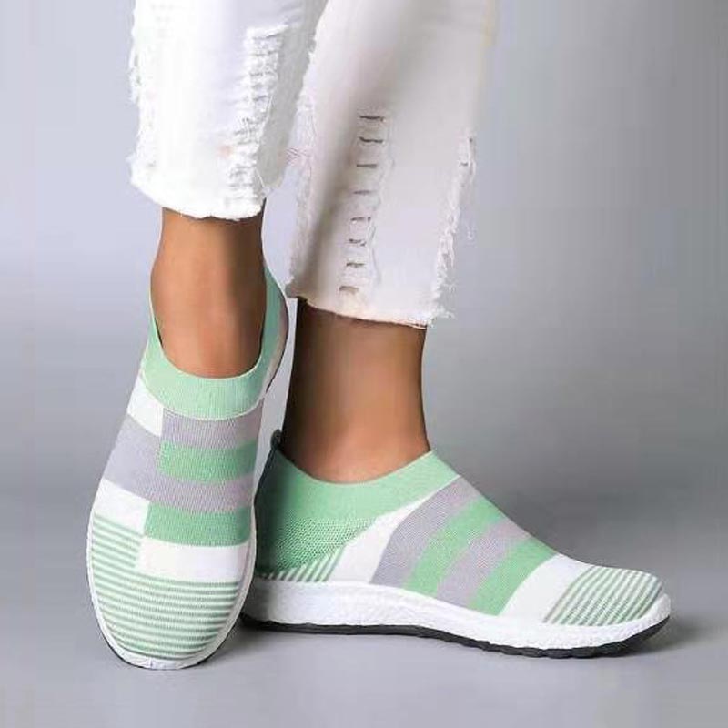 CHYLEANNA   Slip-On Mesh Sock Loafers