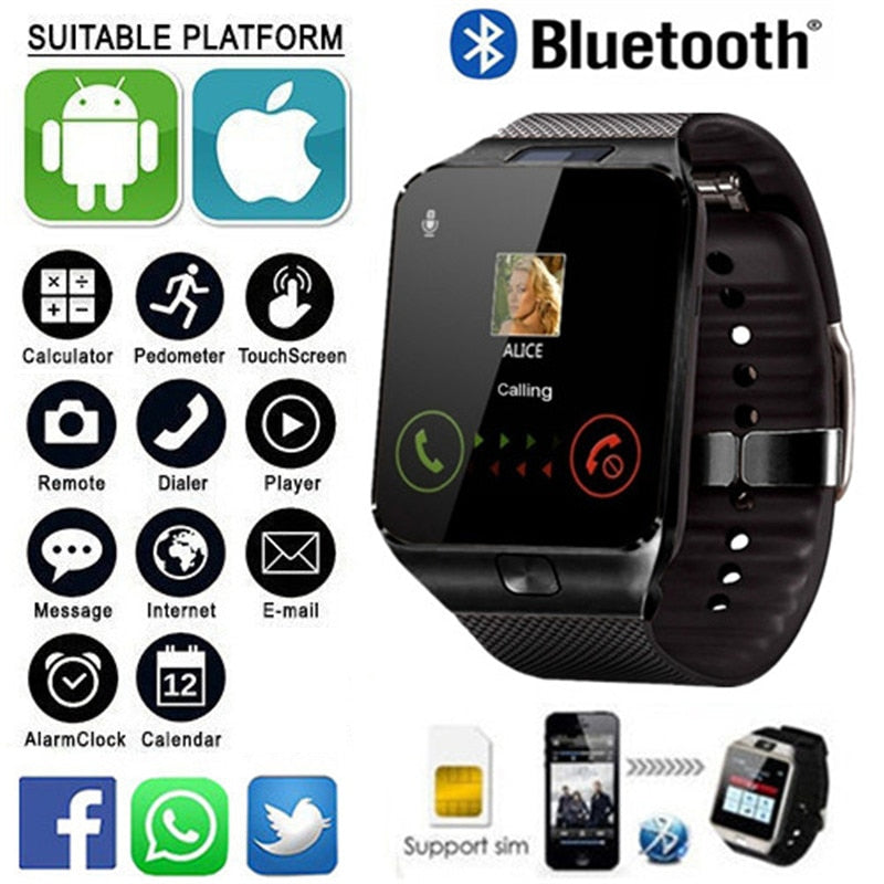 CHYLEANNA 2G SIM-camera waterdichte smartwatch