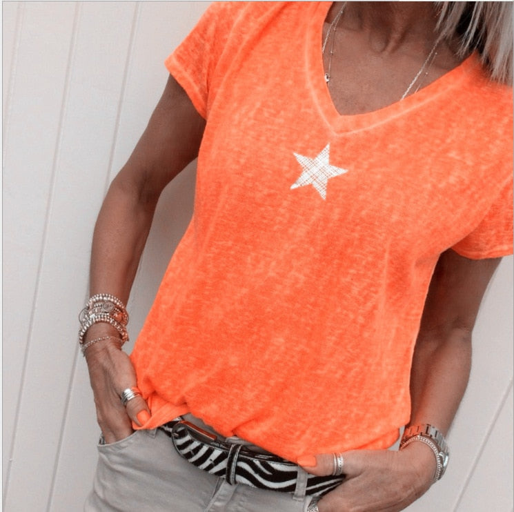 CHYLEANNA  Star Femme Tee Shirt