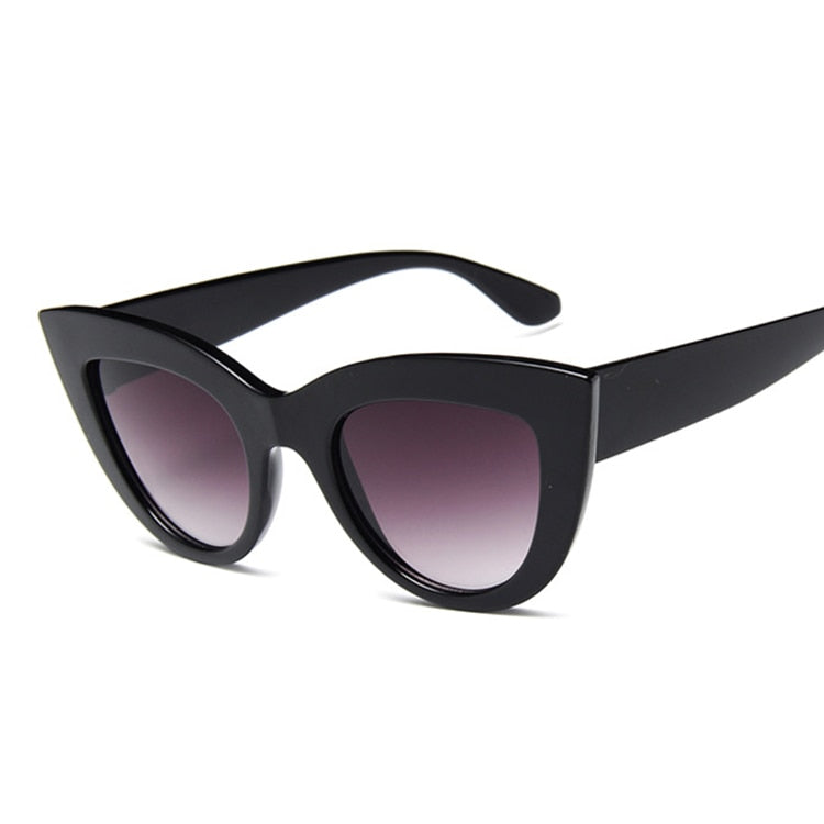 CHYLEANNA  Thick Rim Cat Eye Sunglasses