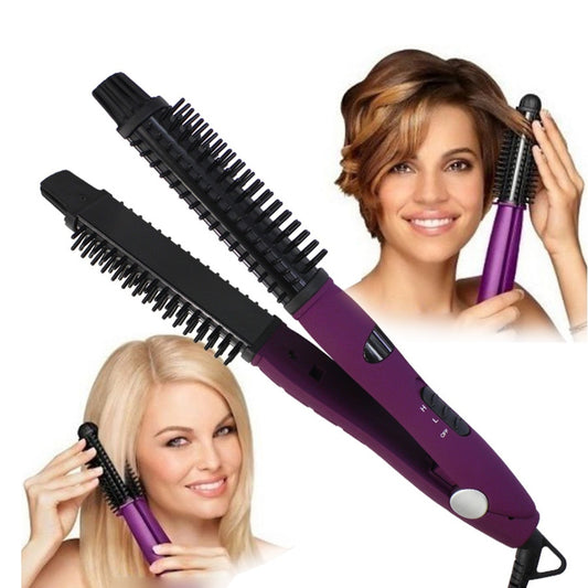 CHYLEANNA  3-in-1 Hair Straightener Curling Iron