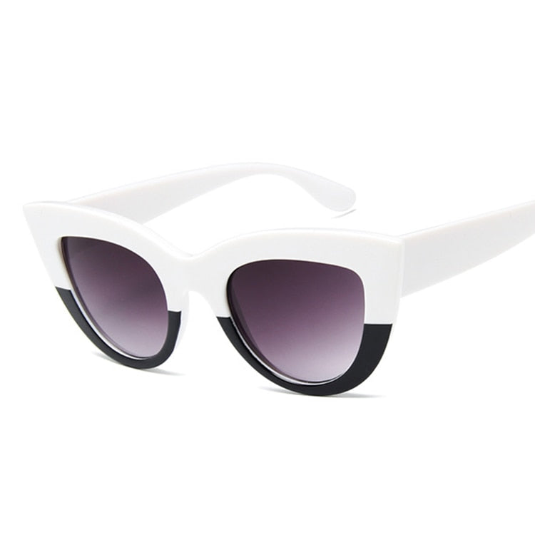 CHYLEANNA  Thick Rim Cat Eye Sunglasses