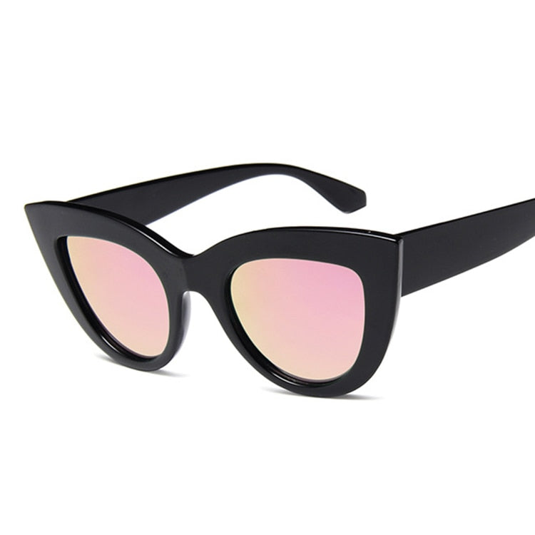 CHYLEANNA  Thick Rim Cat Eye Sunglasses