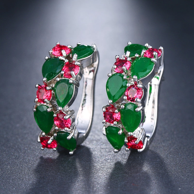 CHYLEANNA  Luxury Flash Zircon Ear Studs