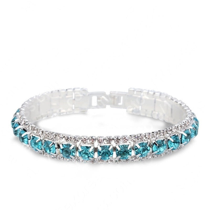 CHYLEANNA  Zircon Austrian Crystal Bracelet