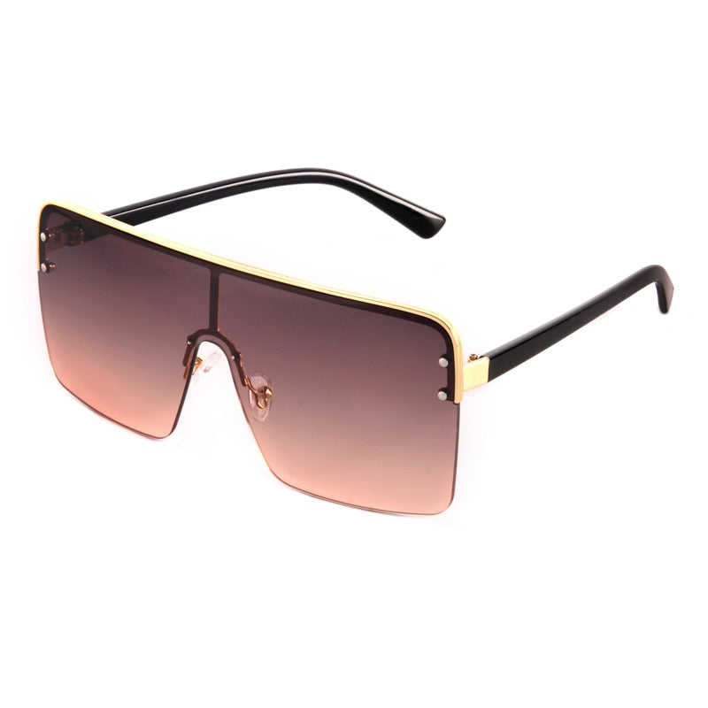 CHYLEANNA  Oversized Square Gradient Sunglasses