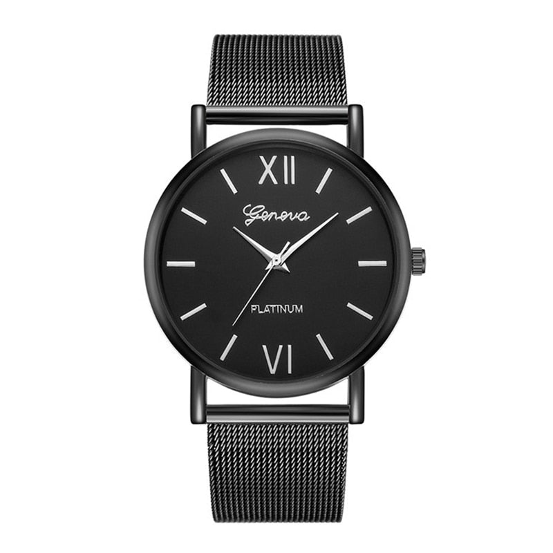 CHYLEANNA  Black Stainless Steel Watch