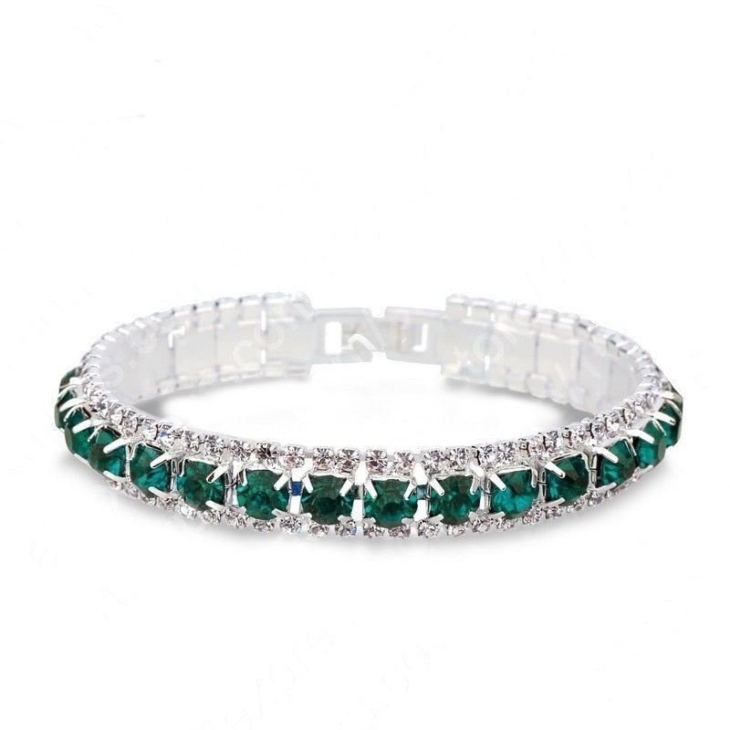 CHYLEANNA  Zircon Austrian Crystal Bracelet