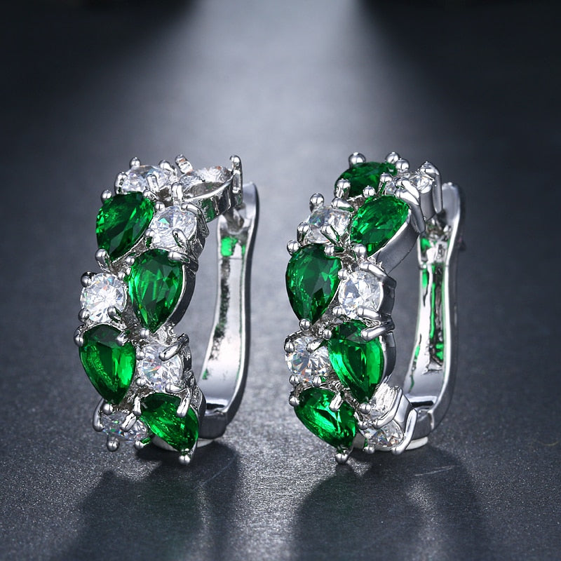 CHYLEANNA  Luxury Flash Zircon Ear Studs