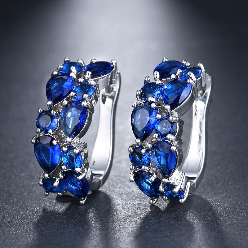 CHYLEANNA  Luxury Flash Zircon Ear Studs