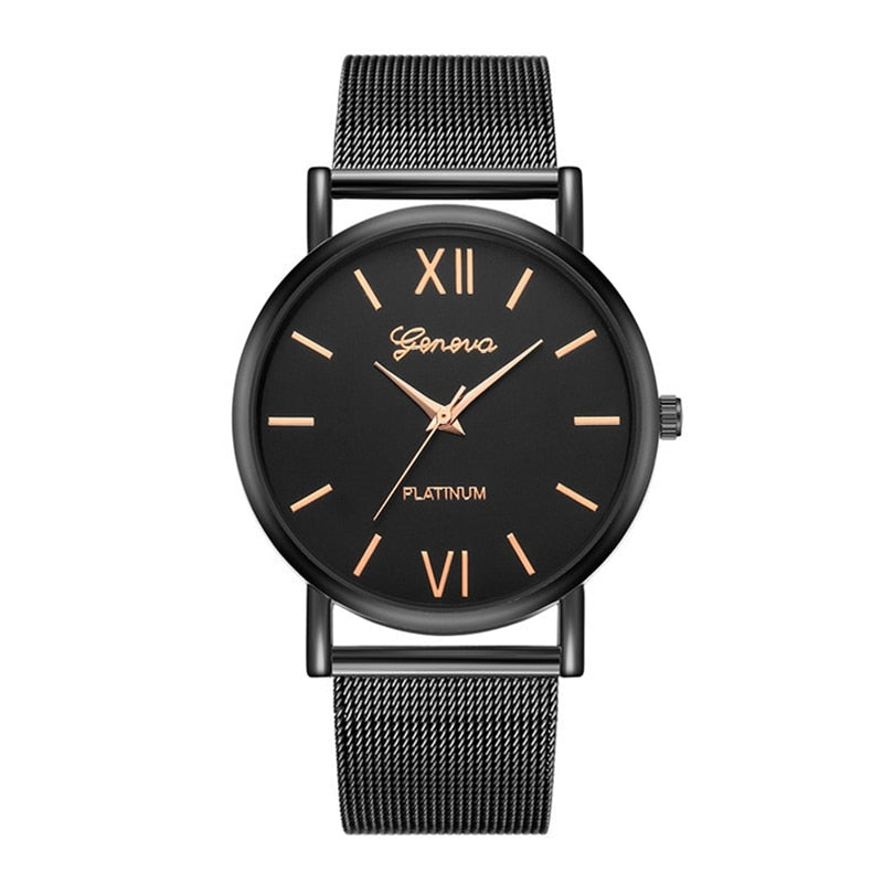 CHYLEANNA  Black Stainless Steel Watch