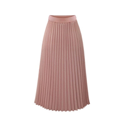 CHYLEANNA  Pleated Chiffon Skirt