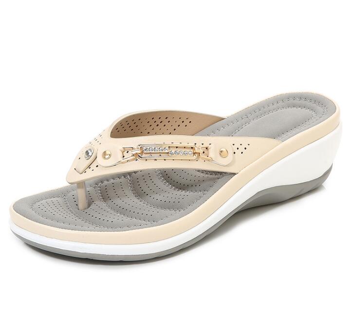 CHYLEANNA  Orthopedic Button Flip Flop