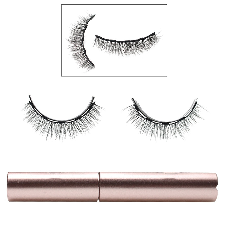 CHYLEANNA  Natural Magnetic Eyelashes With Applicator