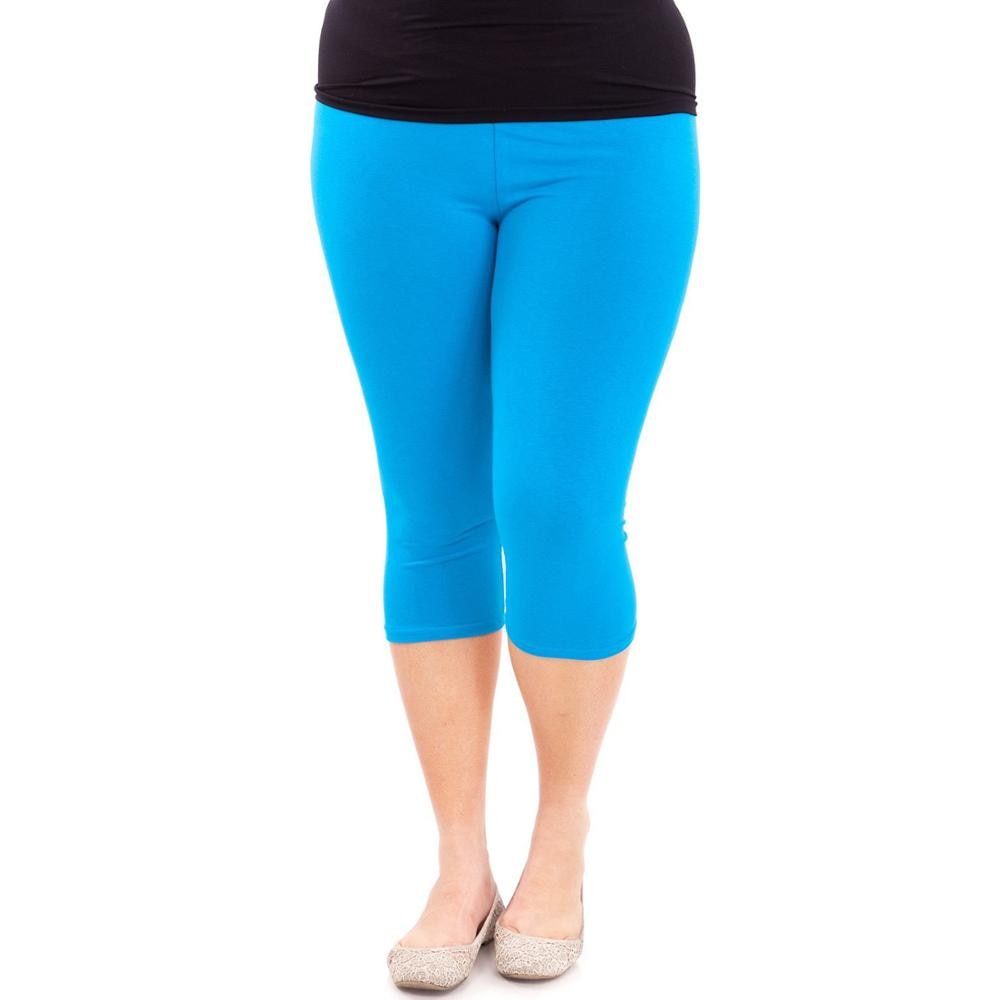 CHYLEIGH  Plus Size Cotton Elastic Stretch Pants