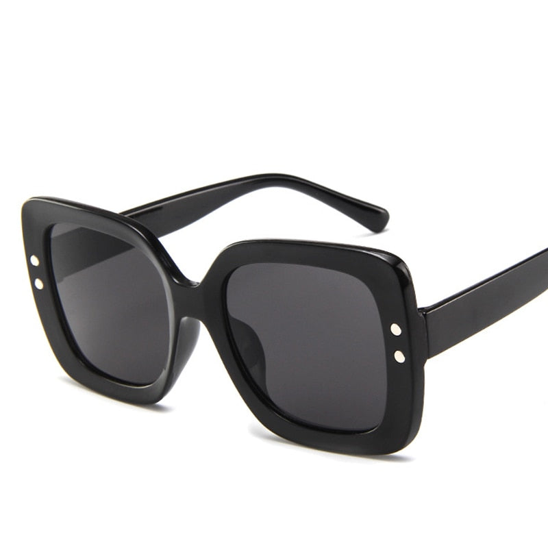 CHYLEANNA  Square Retro Oversized Sunglasses