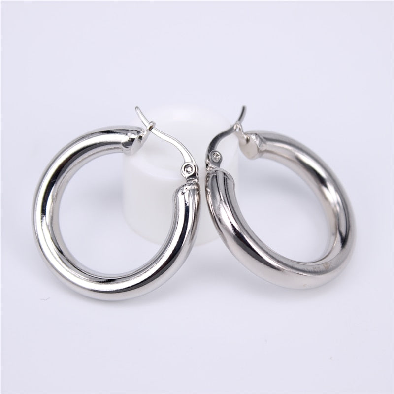 CHYLEANNA  Creole Hoop Earrings