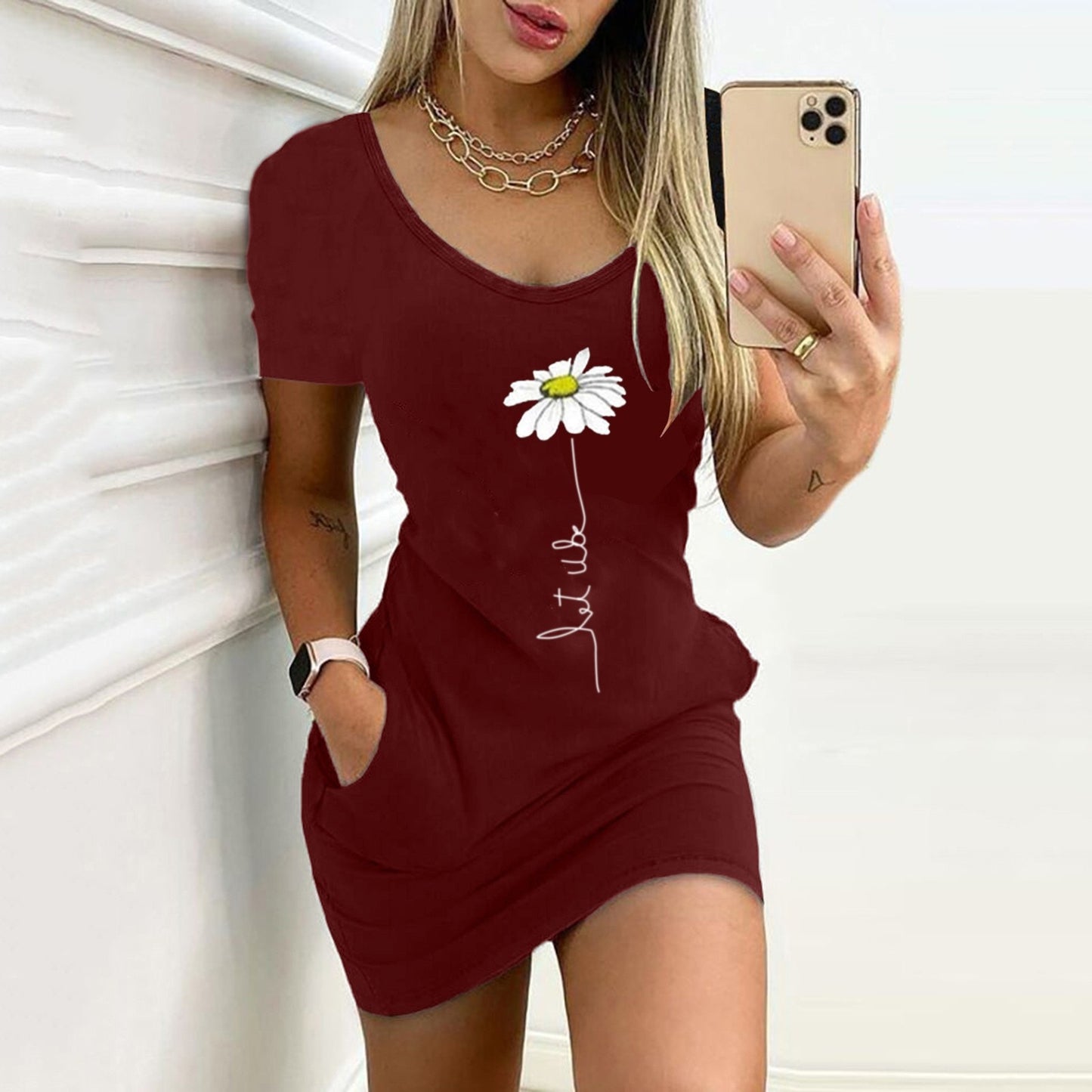 CHYLEANNA  Fashion Flower Dress