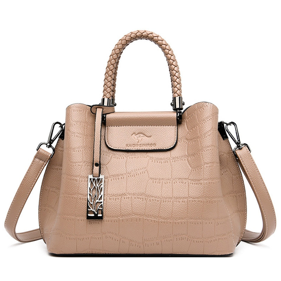 CHYLEANNA Luxe tas met stenen patroon