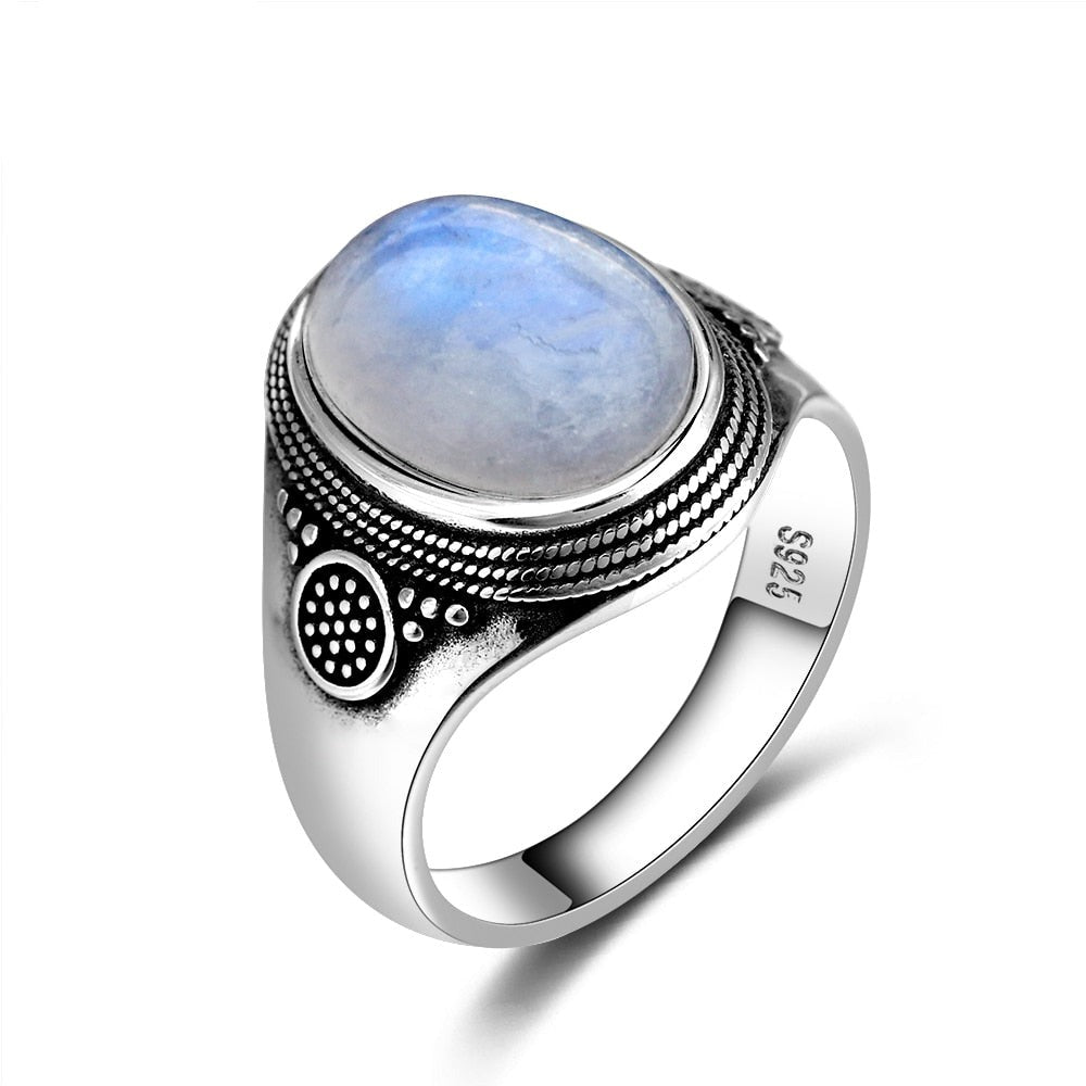 CHYLEANNA  Ellipse Moonstone Ring